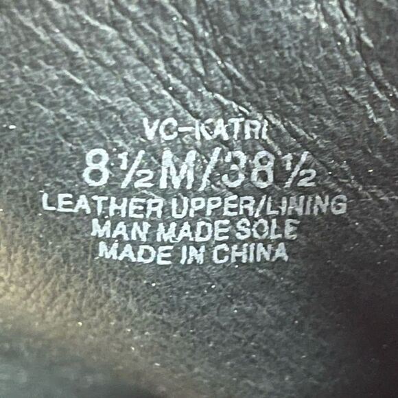 Vince Camuto Suede Katri Open Peep Toe Booties 203 - Picture 7 of 9